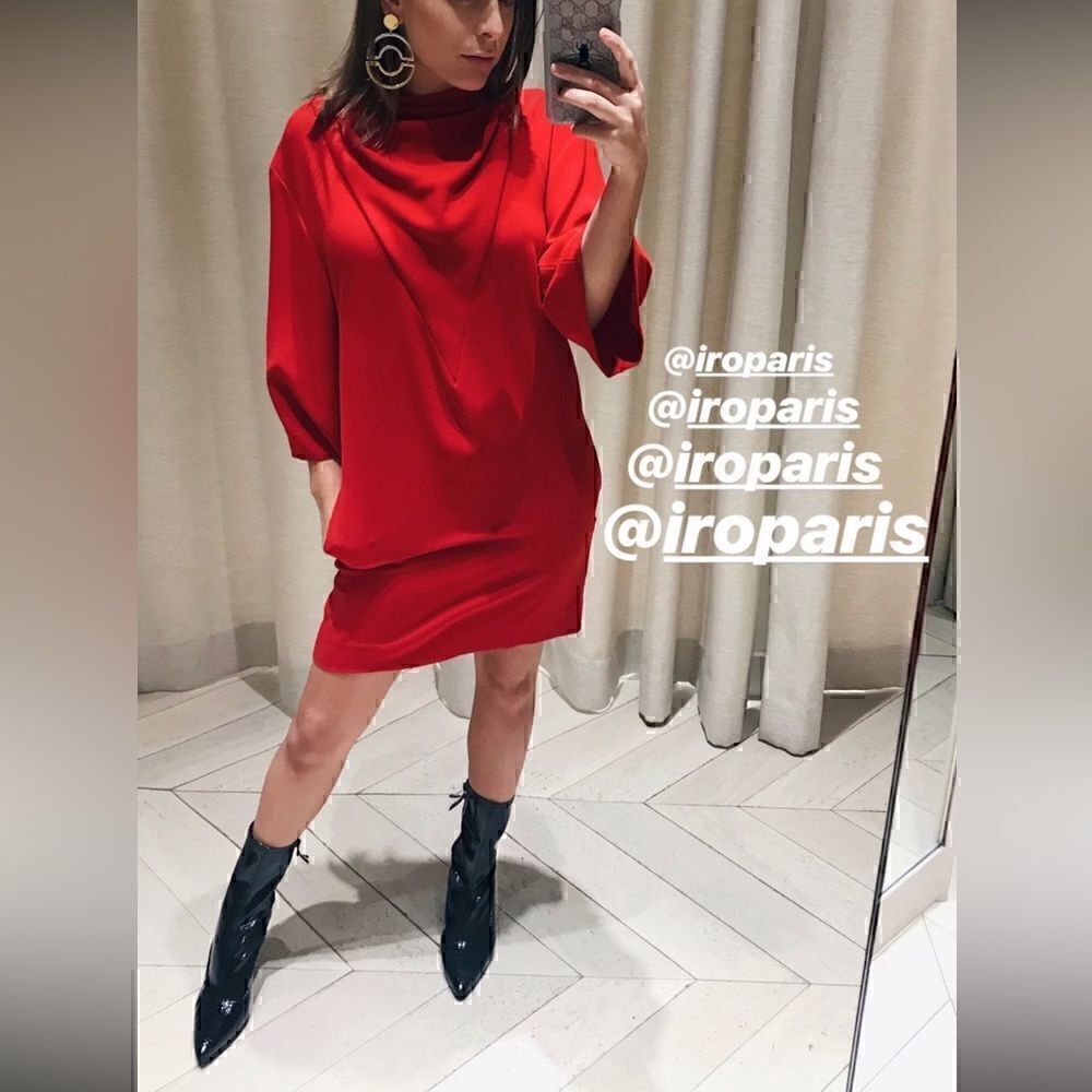 Iro Red Tonight Dress - Picture 3 of 11
